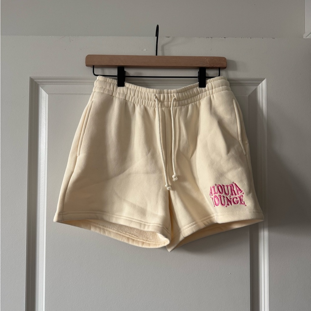 Cream Shorts